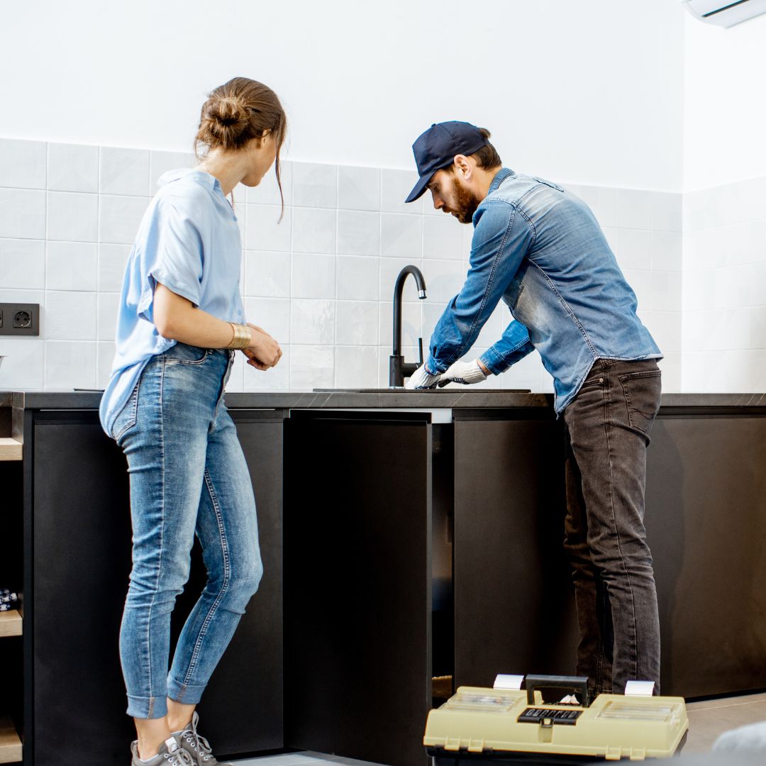 fixing drain