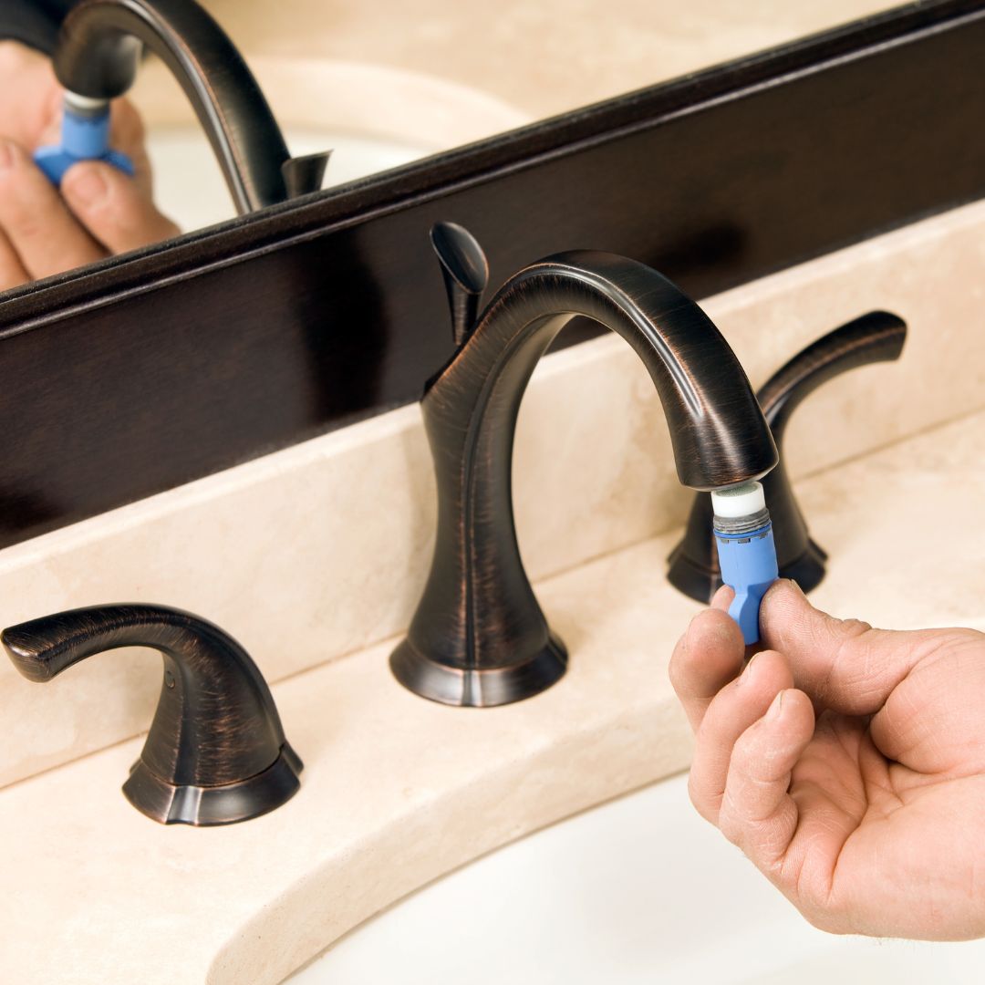 installing water faucet