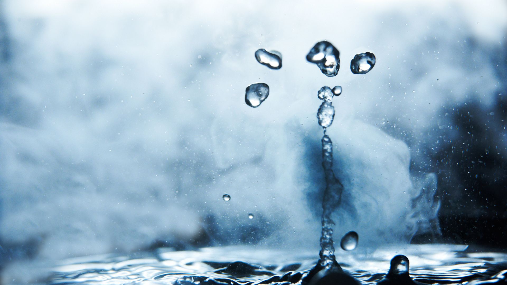 hot water