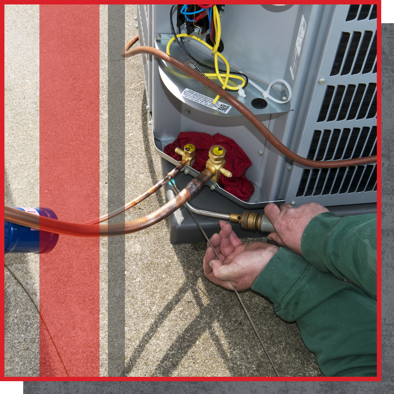 Repairing an AC unit