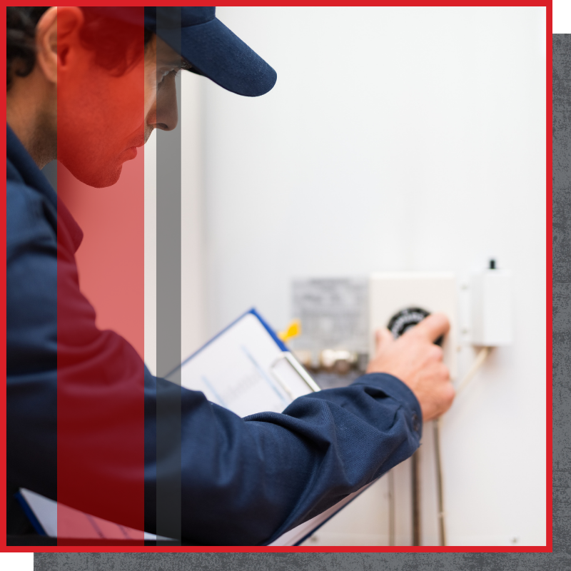 water heater repair technician
