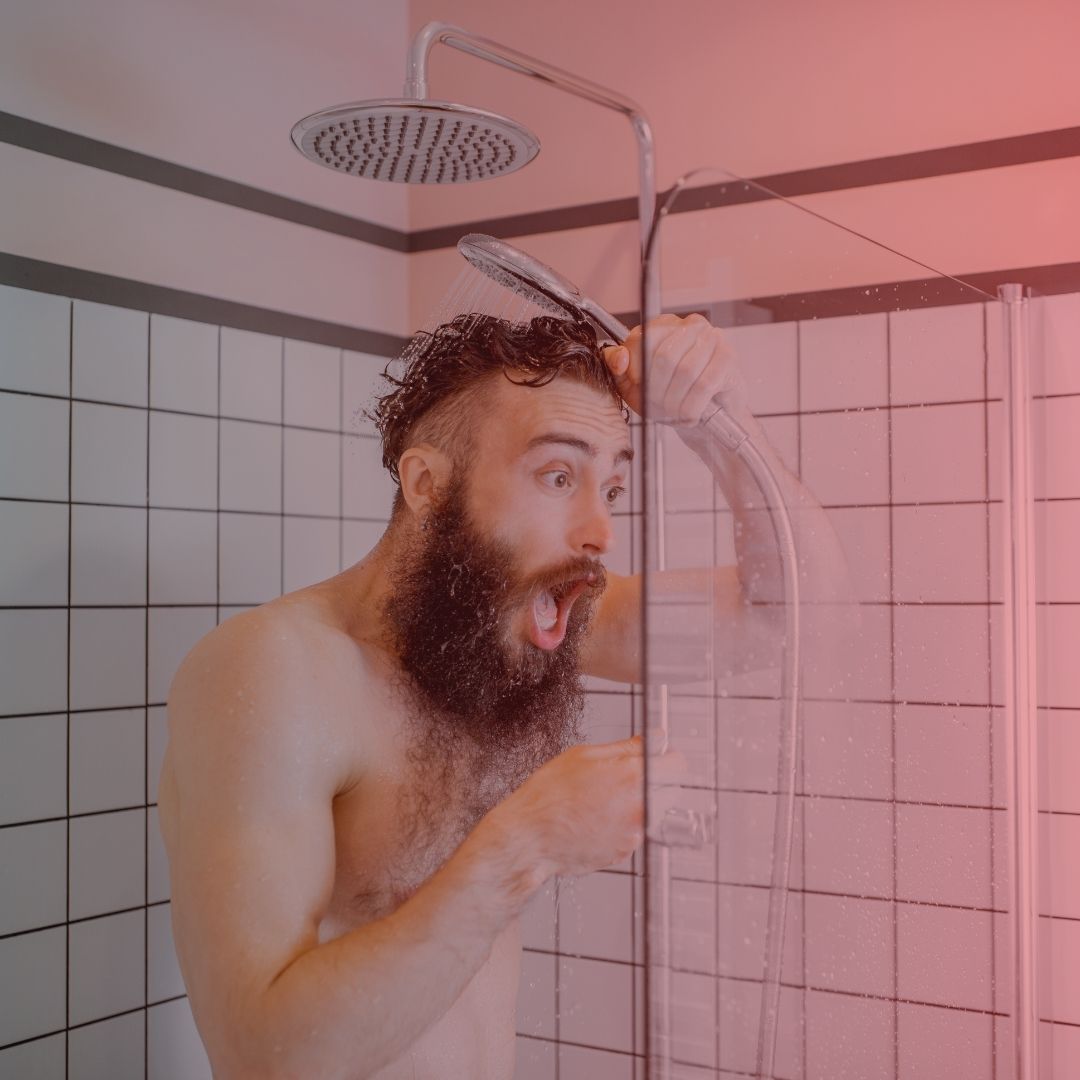 loss of hot water in shower